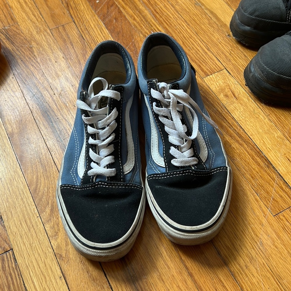 Blue vans size 7.5